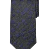 Pronto Uomo Narrow Tie, Marine Floral -&Collar Shop MW40 8XL4 17 PRONTO UOMO MARINE MAIN