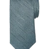 Pronto Uomo Narrow Tie, Teal Sketched Stripe -&Collar Shop MW40 8XL6 13 PRONTO UOMO TEAL MAIN