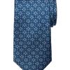 Joseph Abboud Narrow Tie, Blue Medallion -&Collar Shop MW40 8XPF 04 JOSEPH ABBOUD BLUE MAIN