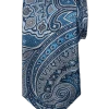 Joseph Abboud Narrow Tie, Blue Persian -&Collar Shop MW40 8XPH 04 JOSEPH ABBOUD BLUE MAIN