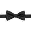 Pronto Uomo Pre-Tied Bow Tie, Black Paisley -&Collar Shop MW40 8XPL 02 PRONTO UOMO BLACK MAIN
