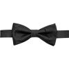 Pronto Uomo Pre-Tied Bow Tie, Black Grid -&Collar Shop MW40 8XPM 02 PRONTO UOMO BLACK MAIN
