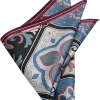 Joseph Abboud Pocket Square, Pink Tile Mosaic -&Collar Shop MW40 8XT7 70 JOSEPH ABBOUD PINK MAIN