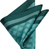 Joseph Abboud Pocket Square, Green Medallion -&Collar Shop MW40 8XT8 43 JOSEPH ABBOUD GREEN MAIN