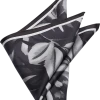 Joseph Abboud Pocket Square, Black Tropical -&Collar Shop MW40 8XTA 02 JOSEPH ABBOUD BLACK MAIN