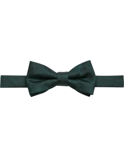 Egara Tonal Paisley Bow Tie, Green
