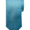 Michael Strahan Narrow Tie, Aqua -&Collar Shop MW40 8Y5A 12 MICHAEL STRAHAN AQUA MAIN