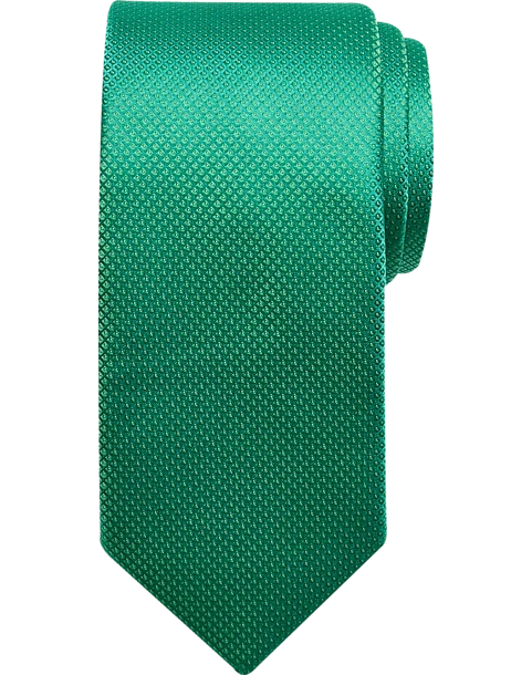Michael Strahan Narrow Tie, Green 3 Michael Strahan Narrow Tie, Green