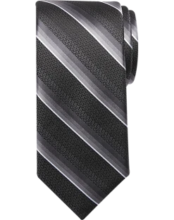 Michael Strahan Narrow Tie, Black Stripe