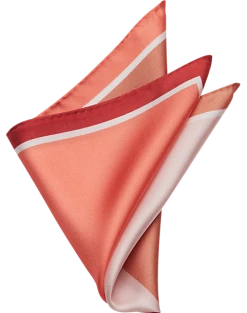 Pronto Uomo Pocket Square, Pink