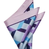 Pronto Uomo Pocket Square, Purple Crisscross -&Collar Shop MW40 8Y83 32 PRONTO UOMO PURPLE MAIN
